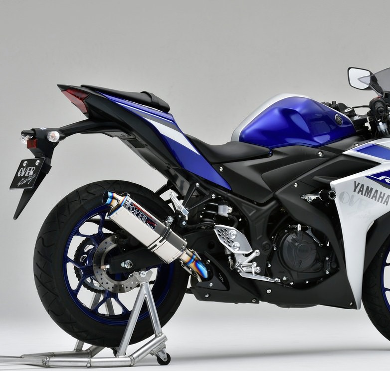 YAMAHA   R25用  OVER  レーシングスリップオンマフラー