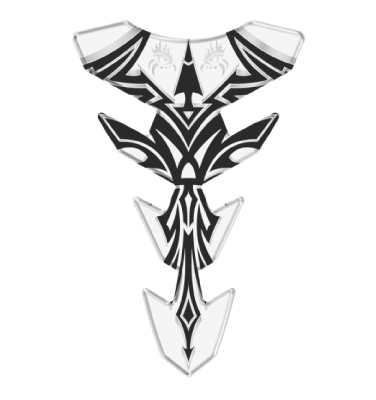 PI0012 タンクパッド EXPRESSION スリム トライバルクリア PRINT（プリント）