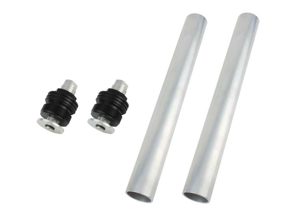 イニシャルアジャスターTYPE2 ブラック/シルバー POSH（ポッシュ） バンディット400V