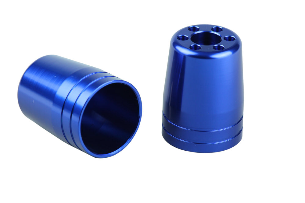 ウルトラヘビーバーエンド用補修部品 アウターカバーのみ M8/ブルー POSH（ポッシュ）