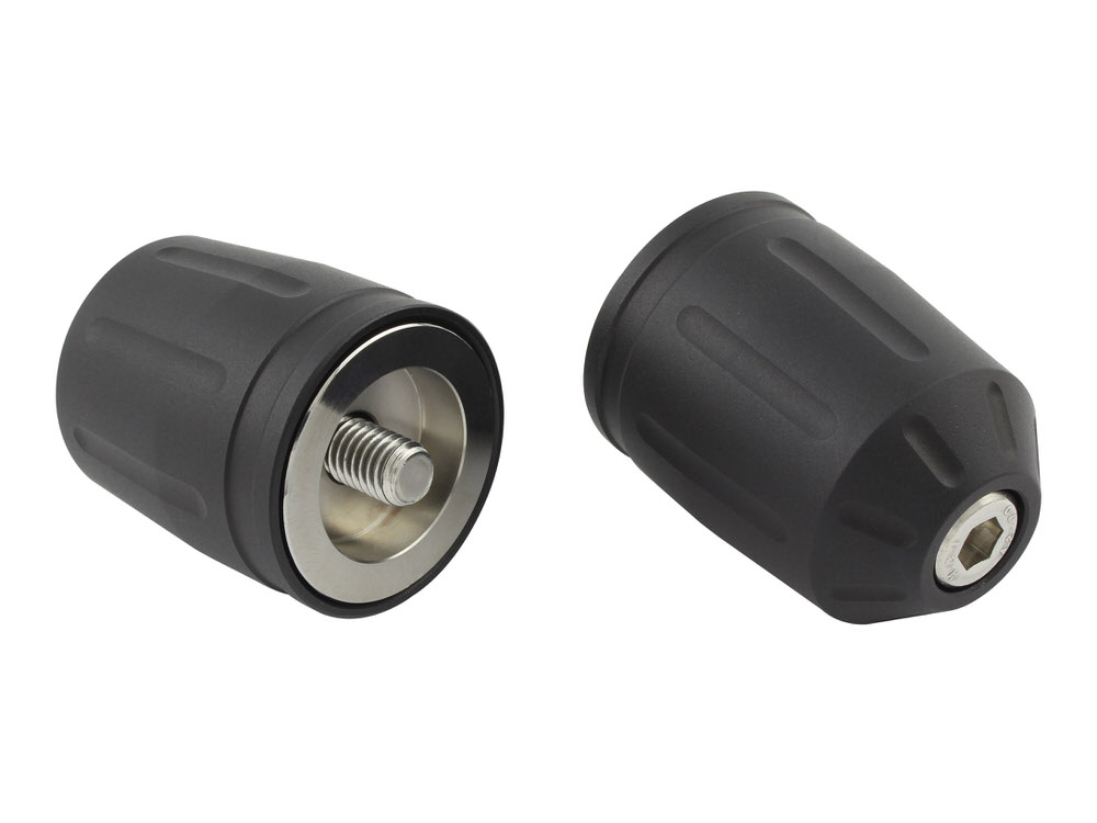 ウルトラヘビーバーエンドタイプ2 KAWASAKI純正ハンドル M8用 マットブラック POSH（ポッシュ）