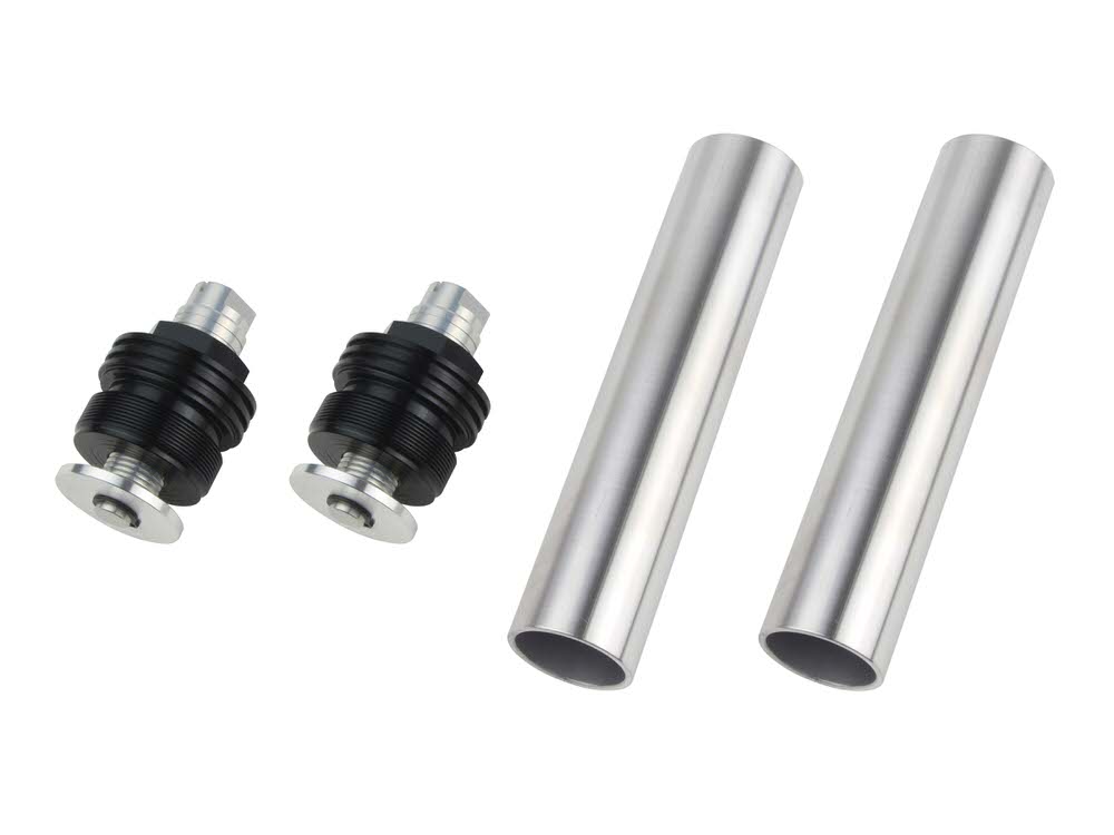 イニシャルアジャスターTYPE2 ブラック/シルバー POSH（ポッシュ） XJR400R/R2(〜97年）