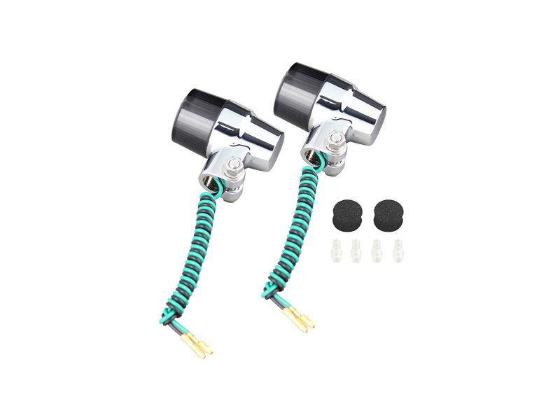 キャストウインカー スーパーバイクミニタイプ（シングル球仕様）メッキ/スモークレンズ 電球無 POSH（ポッシュ）