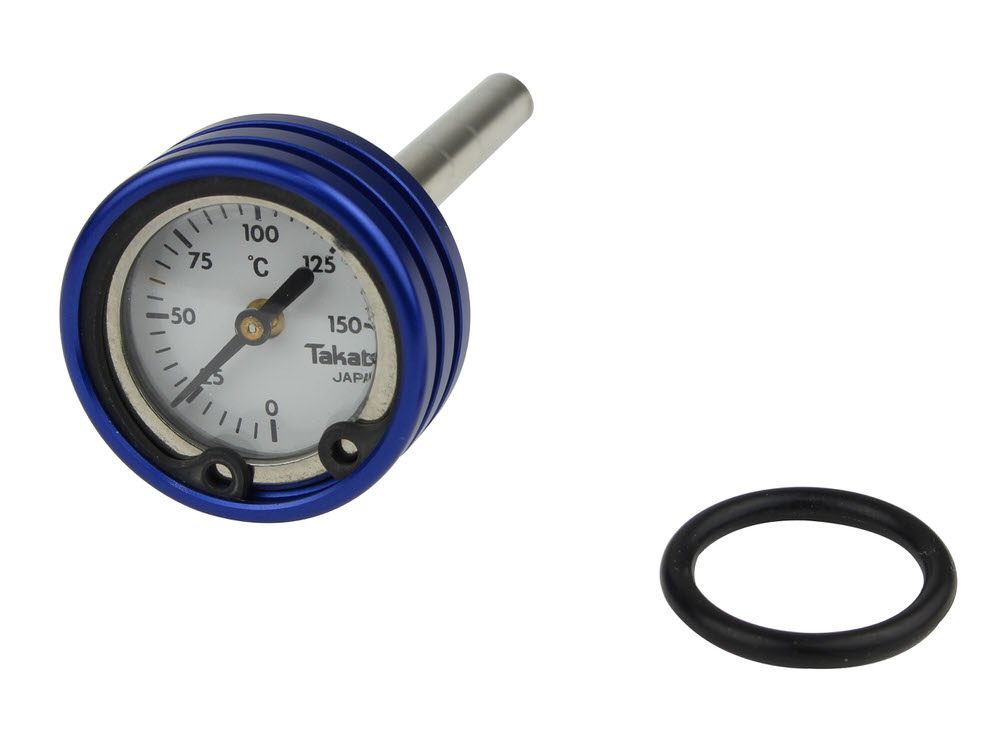 ネオクラシック油温計 ブルー POSH（ポッシュ） SRX400/600（〜89年）