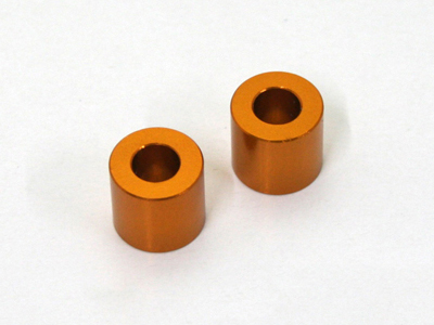 M6（1/4）アルミスペーサー T3 ゴールド 2PCS POSH（ポッシュ）