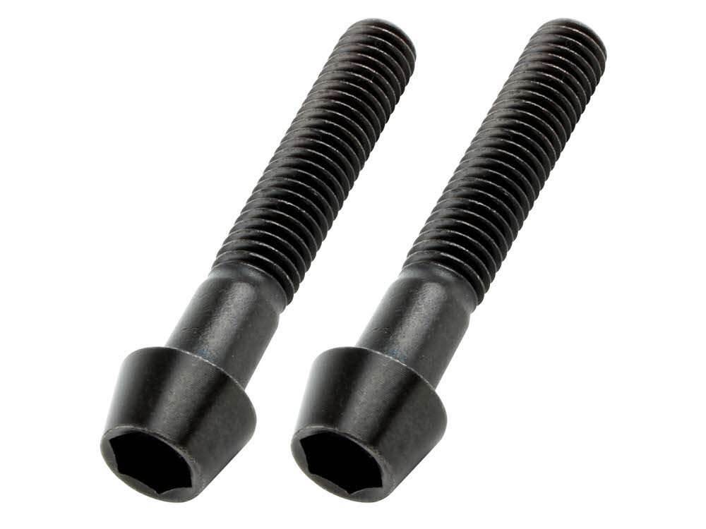 ステンレステーパーキャップボルト ブラック M6×35mm（2本入） POSH（ポッシュ）