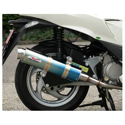 RPM-80D RAPTOR（ラプター）ブルーチタンフルエキマフラー RPM RunnerVXR&DNA （ZAPM261）