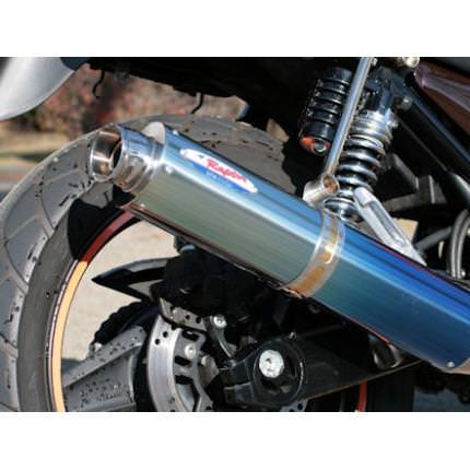 RPM-80D RAPTOR（ラプター）ブルーチタンフルエキマフラー政府認証タイプ RPM ゼファー750 BC-ZR750C