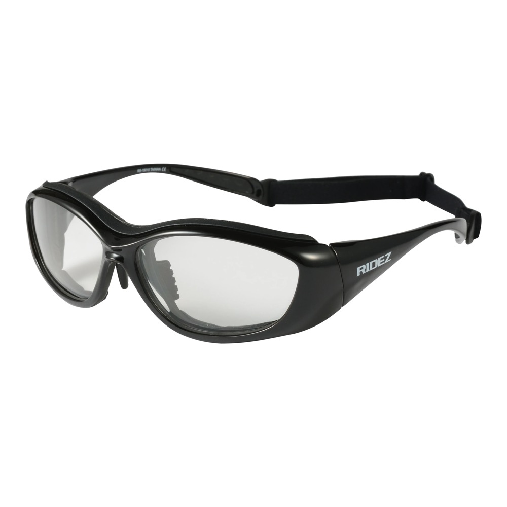 Eyewear サングラス RS15010 KINGFISHER ブラック/クリアー 透過率80％ RIDEZ（ライズ）