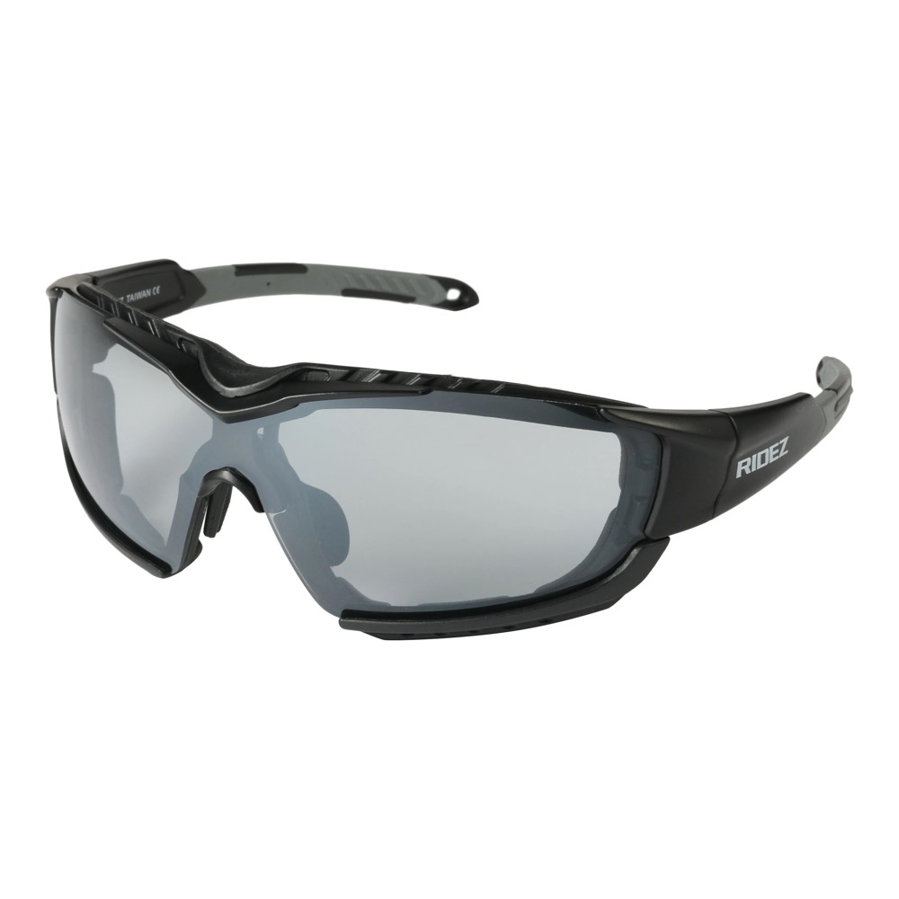 Eyewear サングラス RS14157 EAGLE マット ブラック/シルバー ミラー 透過率45％ RIDEZ（ライズ）