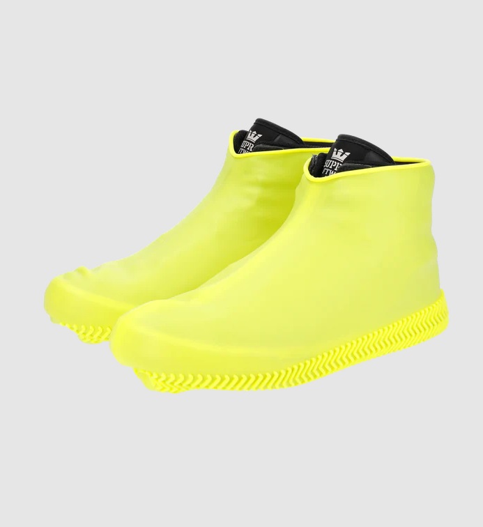 DEF-SC1 DEF Waterproof Shoe Cover(ウォータープルーフシューズカバー) イエロー Lサイズ RIDEZ（ライズ）