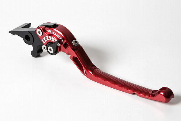 可倒式アジャストブレーキレバー レッド RIDEA（リデア） 400X（13年）