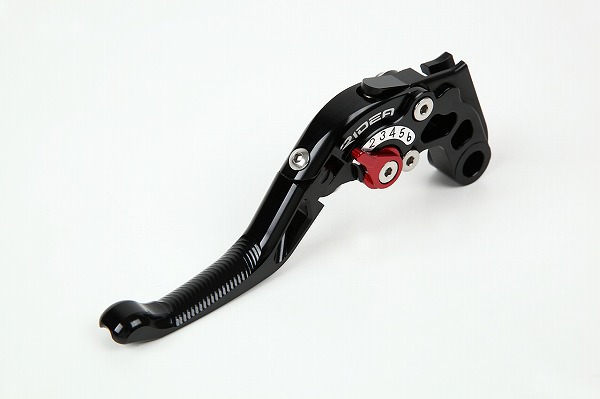可倒式アジャストショートクラッチレバー ブラック RIDEA（リデア） KLX125