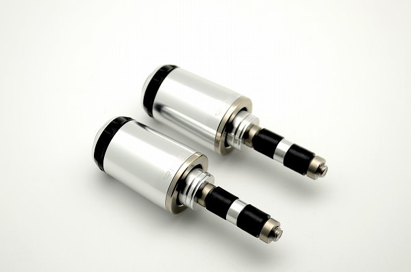 ハンドル内径Φ13.5-Φ15.5用 SPINNER バーエンド ロングタイプ シルバー SSB-1A-ST-SR RIDEA（リデア）