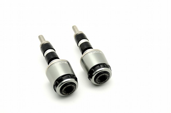 ハンドル内径Φ18-Φ20用 SPINNER バーエンド ミドルタイプ チタン SSB-1B-SS-TM RIDEA（リデア）