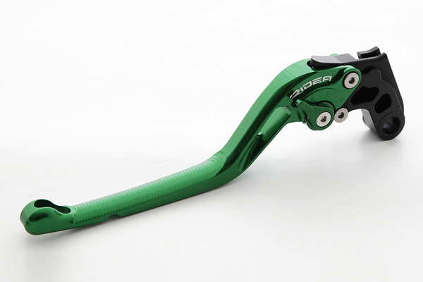 アジャストクラッチレバー グリーン RIDEA（リデア） RGV250γ（VJ23A）