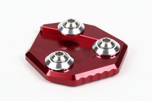 サイドスタンドエンド レッド RIDEA（リデア） GROM（グロム）