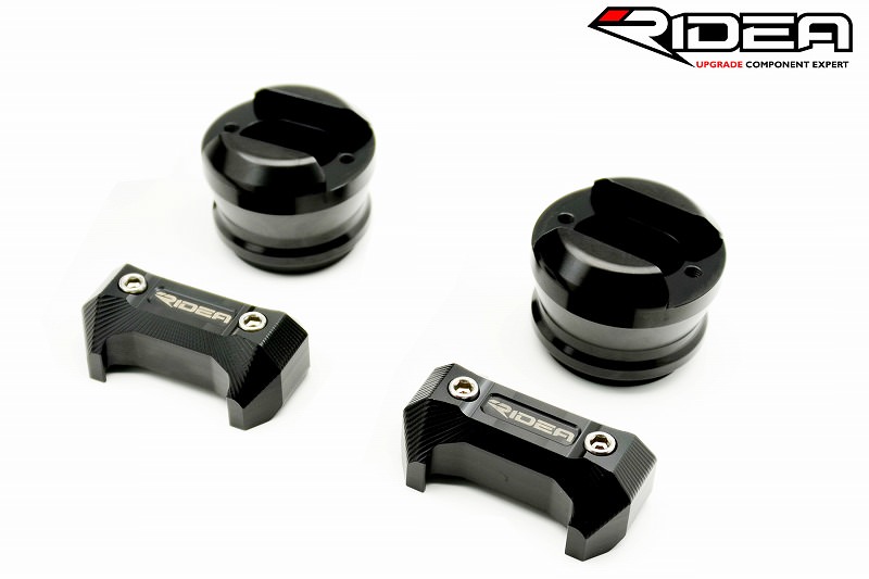 フレームスライダー ブラック RIDEA（リデア） YZF-R1（09〜14年）