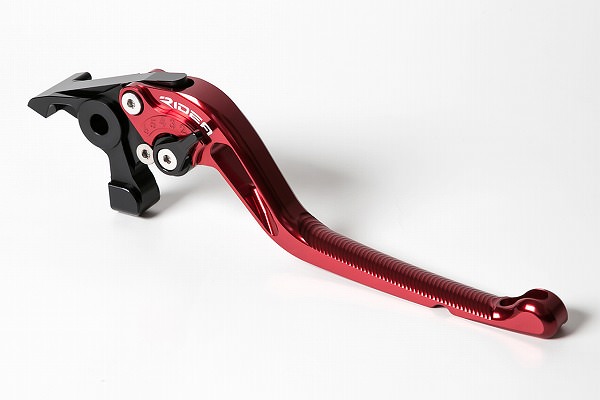 アジャストクラッチレバー レッド RIDEA（リデア） FZ6フェザー（04〜10年）