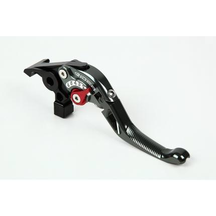 可倒式アジャストショートブレーキレバー右側 チタン RIDEA（リデア） マグザム（MAXAM）10〜12年