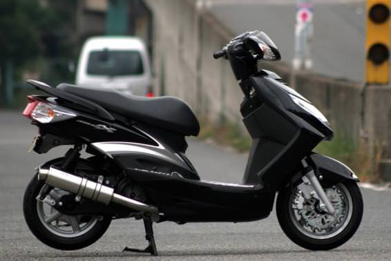 22Racing ステンレスマフラー リアライズレーシング（RealizeRacing） シグナスX（CYGNUS-X）O2センサー非装着モデル