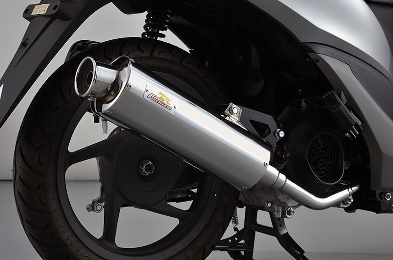 Reckless（レクレス）SUS ステンレスマフラー リアライズレーシング（RealizeRacing） Dio110（ディオ110）JF31