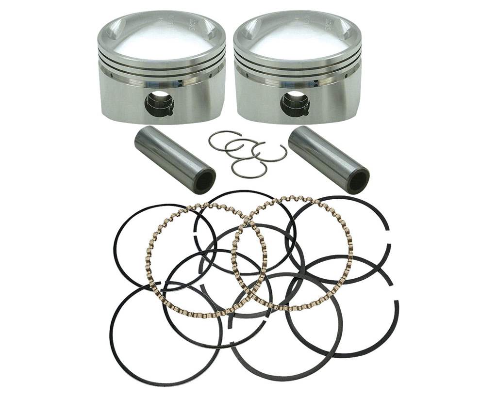 鍛造ピストンセット 36-84y 3-5/8" +.020"OS（020303） S＆S（エスアンドエス）