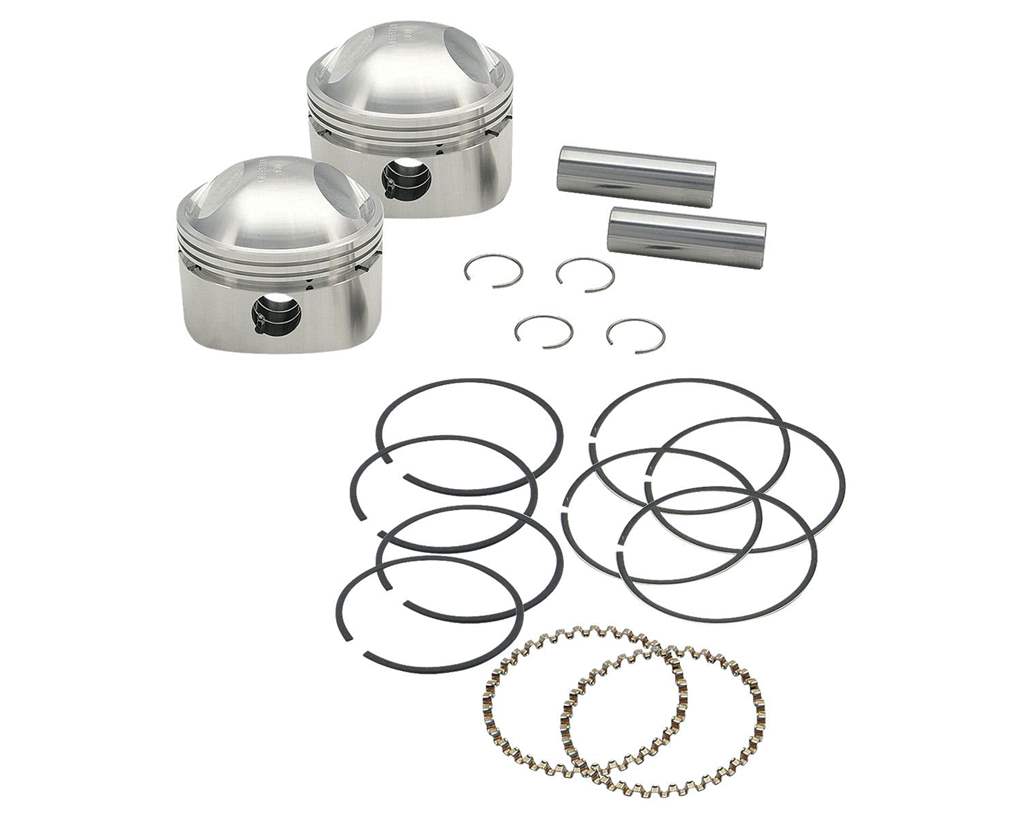 鍛造ピストンセット 36-84yストローカー +.040"（020306） S＆S（エスアンドエス）