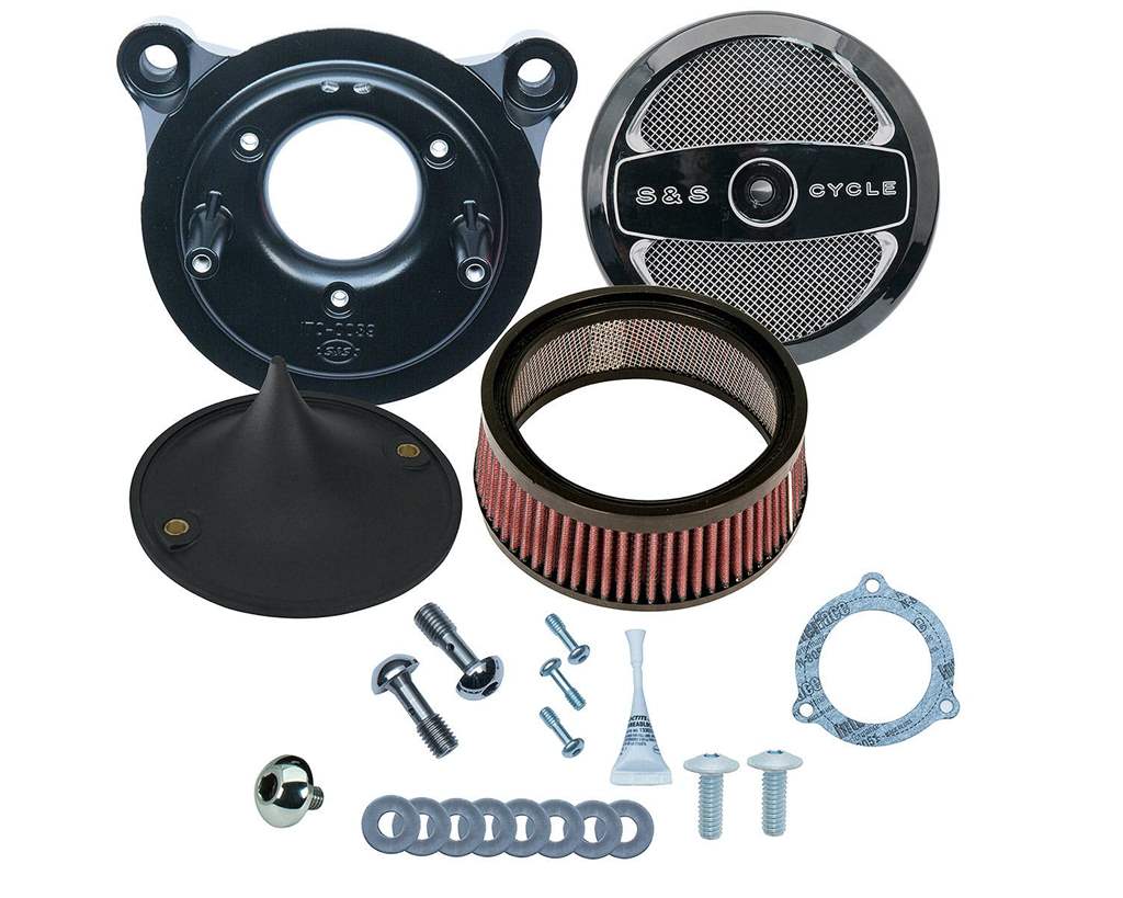 ステルスエアクリーナーキット AIR1カバー 08-17y TC TBW（022036） S＆S（エスアンドエス）