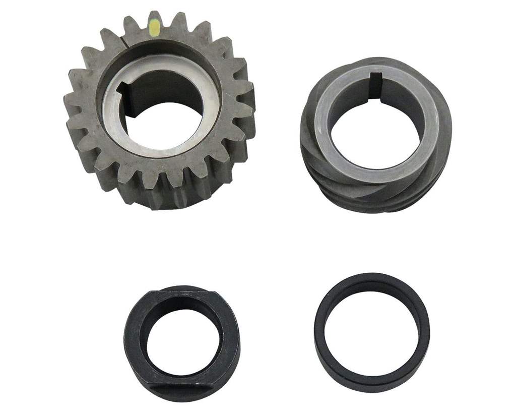 ピニオンシャフトギアキット 77-89y ビッグツイン イエロー（014317） S＆S（エスアンドエス）