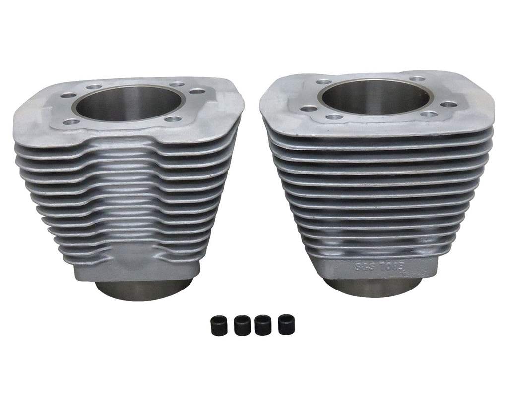 3-1/2ボア シリンダーセット 84-99y ビッグツイン シルバー（014400） S＆S（エスアンドエス）