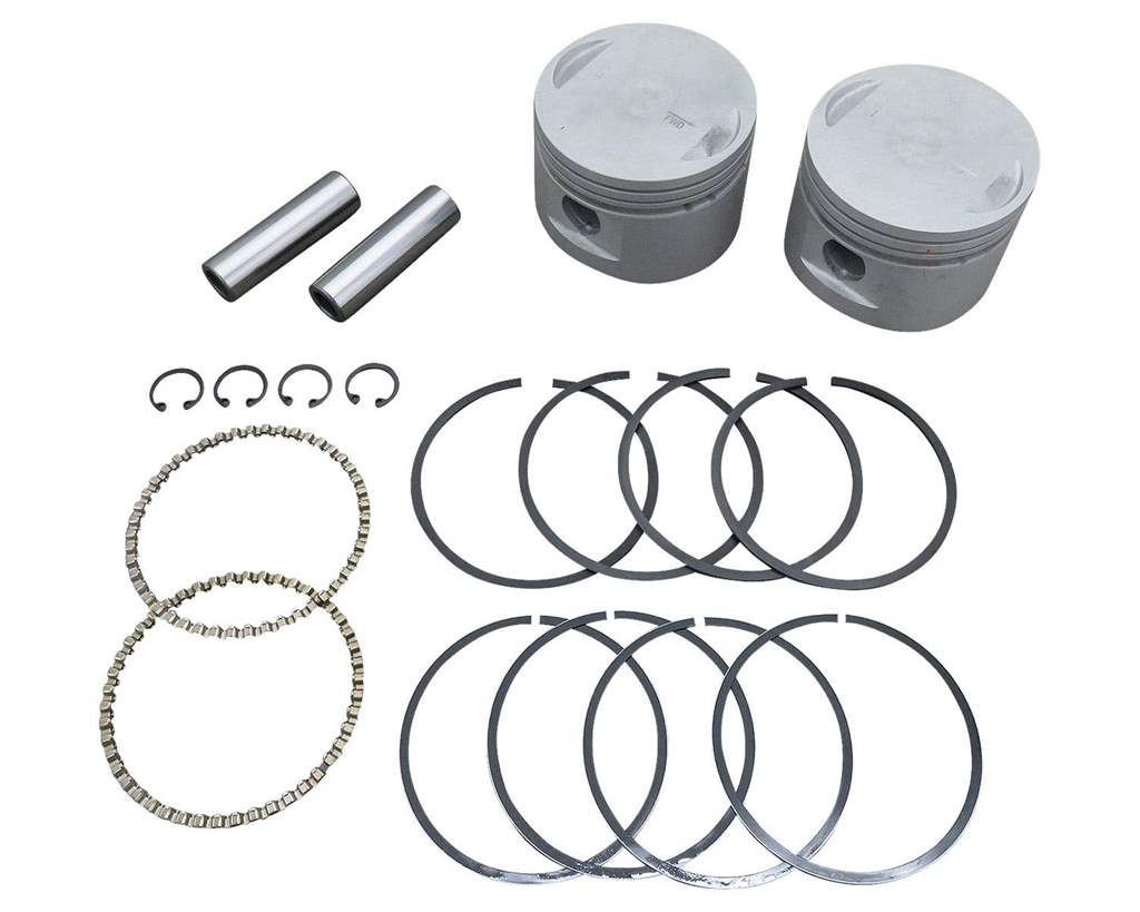 キャストピストンセット 80" エボ用 スタンダード（014403） S＆S（エスアンドエス）