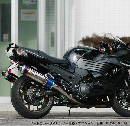 1円スタート ZX-14R ZZR1400 ストライカー サイレンサー マフラー