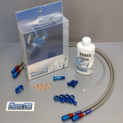 リアブレーキホースキット ステンレス クリアホース スウェッジライン（SWAGE-LINE PRO） NC750X（ABS車）