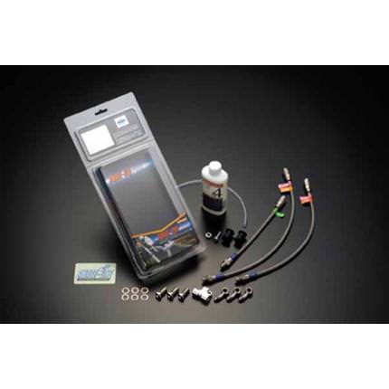 SWAGE-LINE-PRO フロントブレーキホースキット クリアホース シルバー ステンレス Y字型 トライピース スウェッジライン GSX-R600/750 08年