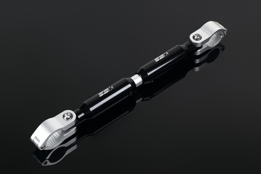 アジャスタブルハンドルブレース 225mm-330mm シルバークランプ/ブラックセンターバー SSK SPEEDRA（スピードラ）