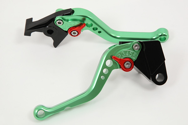 ショートアジャストレバー クラッチ&ブレーキセット グリーン SSK SPEEDRA（スピードラ） 400X（13年）