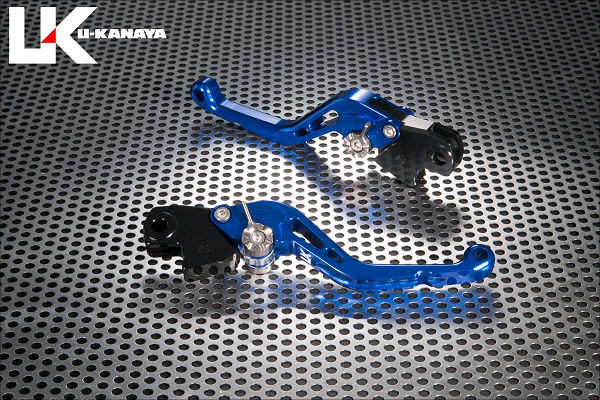 スタンダードタイプ ショートアルミビレットレバーセット（ブルー） U-KANAYA BMW R1200RT（10年〜）