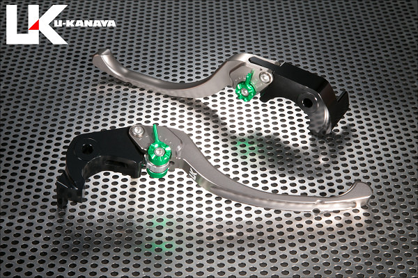 ツーリングタイプ アルミビレットレバーセット（チタンカラー） U-KANAYA ZX-14