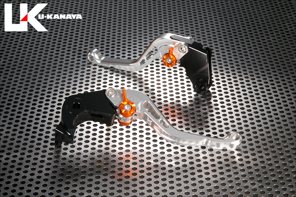 スタンダードタイプ ショートアルミビレットレバーセット シルバー U-KANAYA Z900RS