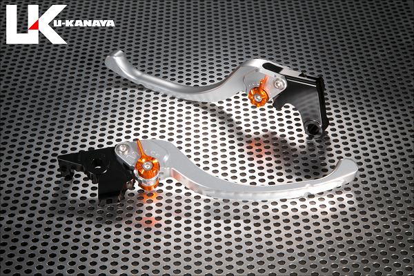 ツーリングタイプ アルミビレットレバーセット シルバー U-KANAYA GSX250R