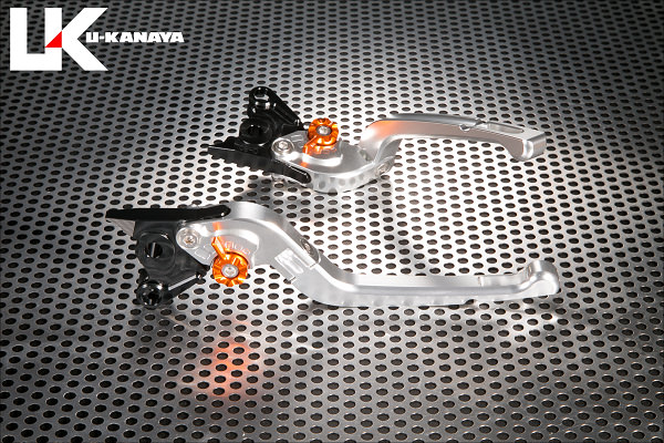 可倒式Rタイプ アルミビレットレバーセット（シルバー） U-KANAYA マグザム（MAXAM）10年〜