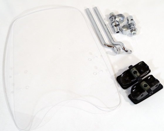 WORLD WALK（ワールドウォーク） 汎用ウインドスクリーンWS-02W クリア