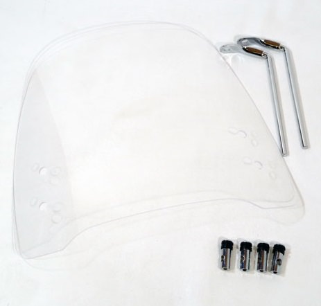 WORLD WALK（ワールドウォーク） 汎用原付用ウインドスクリーンWS-04G クリア