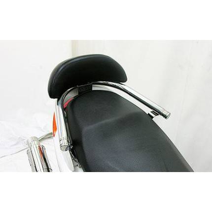 バックレスト付き32φタンデムバーLバージョン エレガントタイプ ウイルズウィン（WirusWin） シグナスX（CYGNUS-X）台湾初期（5TY1）