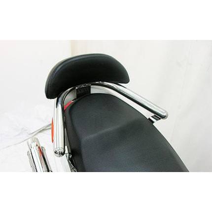 バックレスト付き38φタンデムバーLバージョン ブライアントタイプ ウイルズウィン（WirusWin） シグナスX（CYGNUS-X）台湾初期（5TY1）