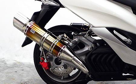 エクシードチタンマフラー ウイルズウィン（WirusWin） マジェスティS（MAJESTY）JBK-SG28J