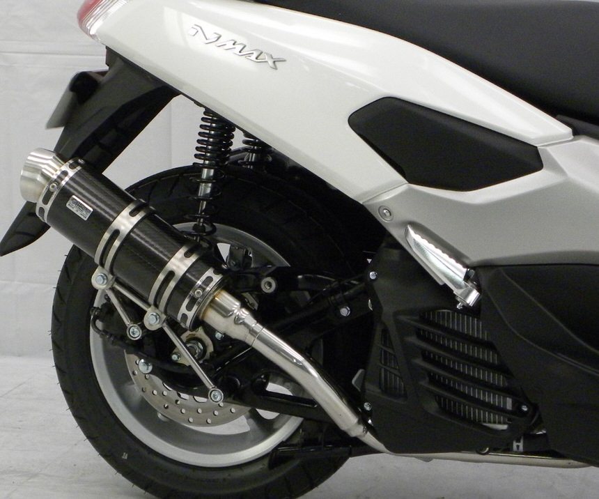 ロイヤルマフラー スポーツタイプ ブラックカーボン仕様 ウイルズウィン（WirusWin） NMAX（エヌマックス）2BJ-SED6J・EBJ-SE86J