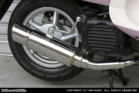 ロイヤルマフラー ポッパータイプ ステンレス ウイルズウィン（WirusWin） ビーノ（VINO）SA37J/SA26J