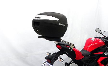 SHAD製リアボックス付 タンデムバー ウイルズウィン（WirusWin） Z250SL（JBK-BR250E）
